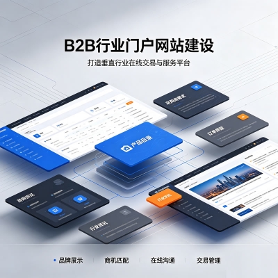 厦门B2B行业门户网站建设